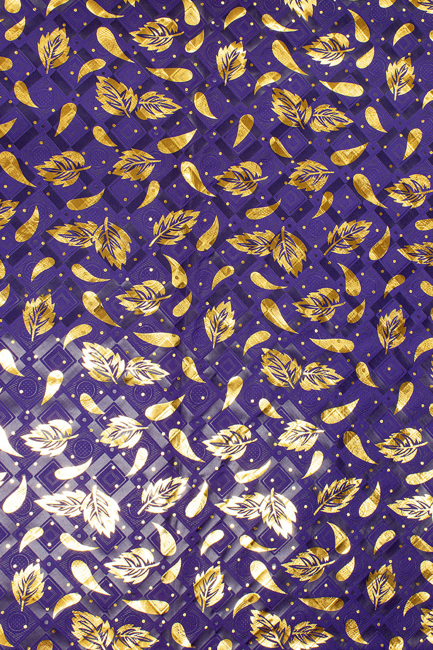 MBZ006 - Metallic Bazin (6 yards)