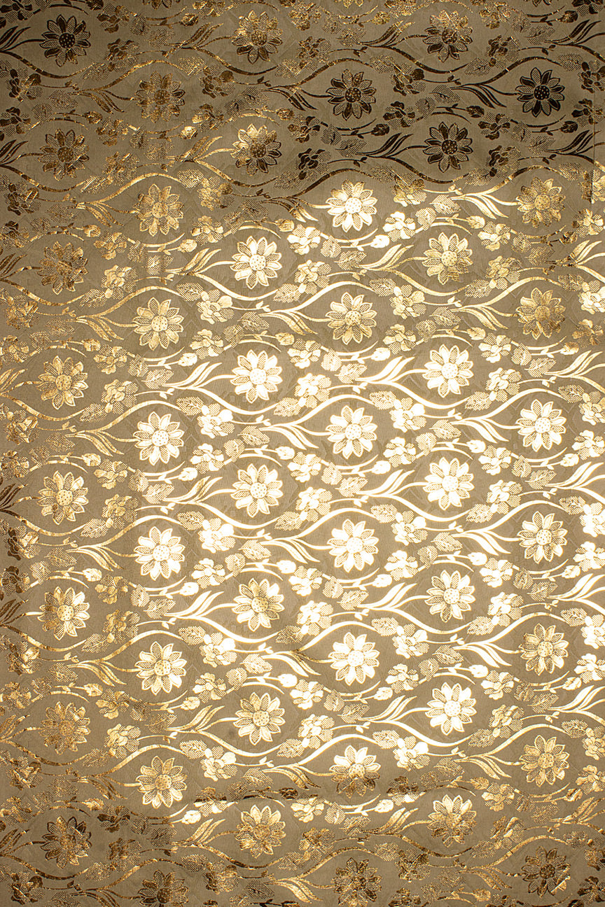 MBZ009 - Metallic Bazin (5 yards)