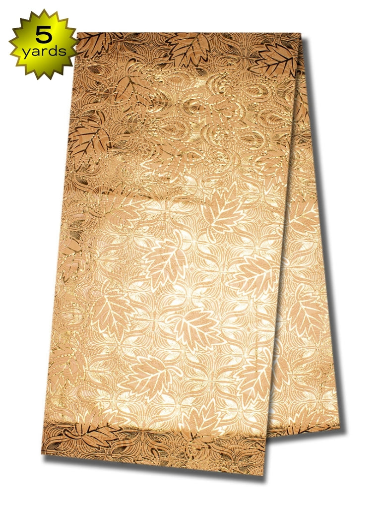 MBZ010 - Metallic Bazin (5 yards)