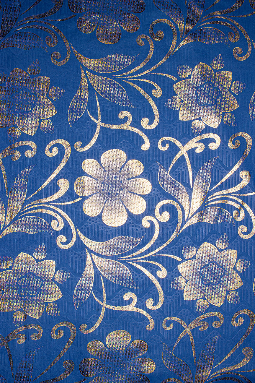 MBZ013 - Metallic Bazin (5 yards)