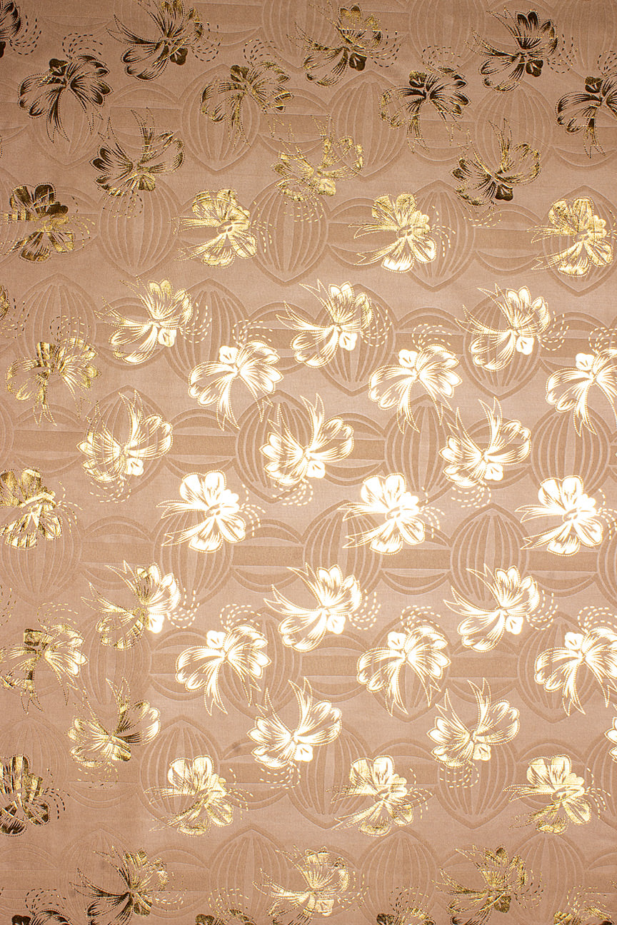 MBZ014 - Metallic Bazin (5 yards)