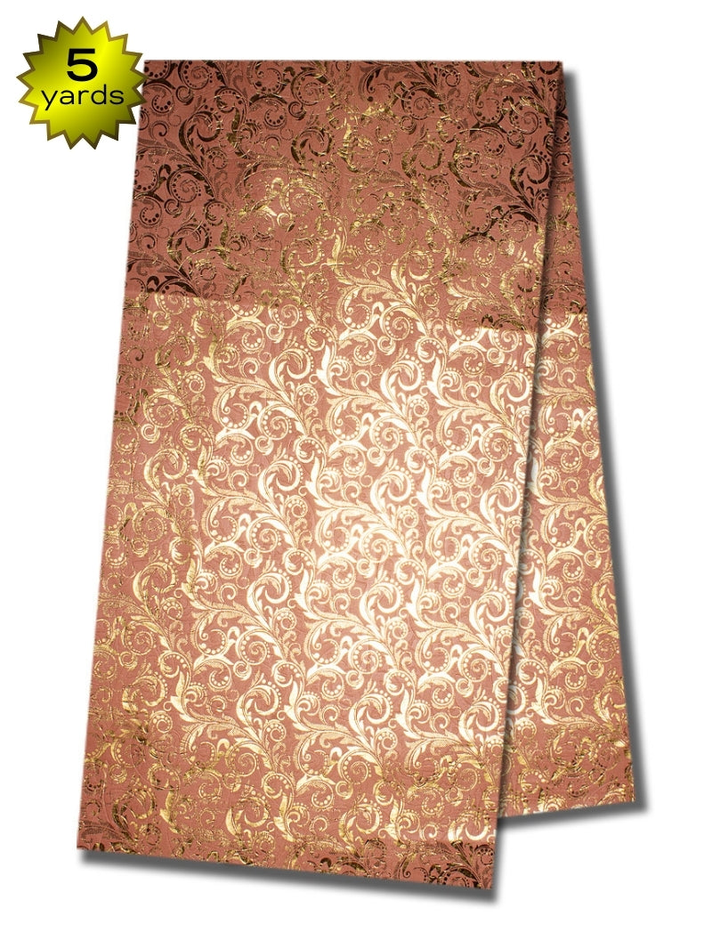 MBZ016 - Metallic Bazin (5 yards)