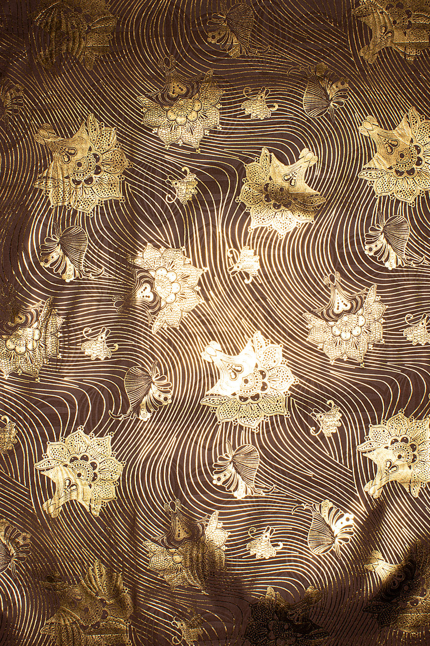 MBZ021 - Metallic Bazin (5 yards)