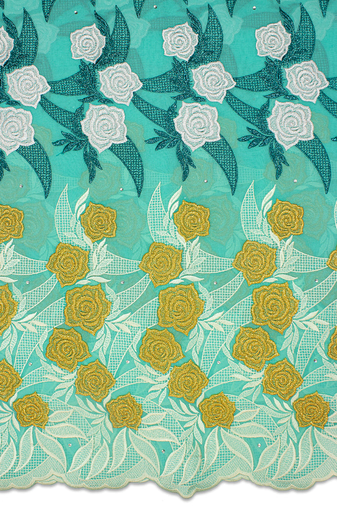 OCL167-MNT - Voile Lace, Made In Austria - Mint