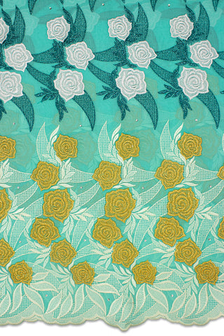 OCL167-MNT - Voile Lace, Made In Austria - Mint