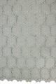 OCL177-GRY - Big Voile Lace, Made In Austria - Grey & Silver