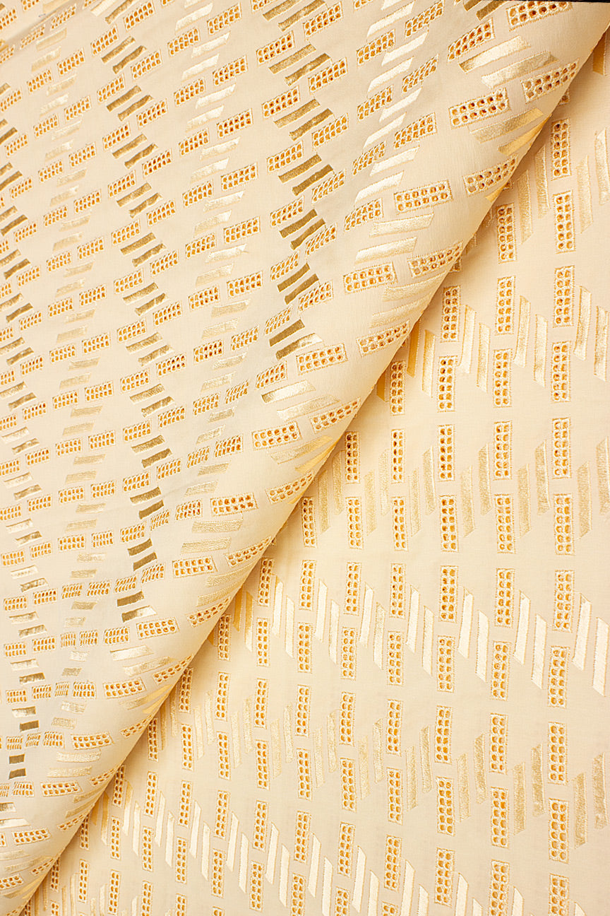 PLS380-CRM - High Quality Polished Cotton - Cream