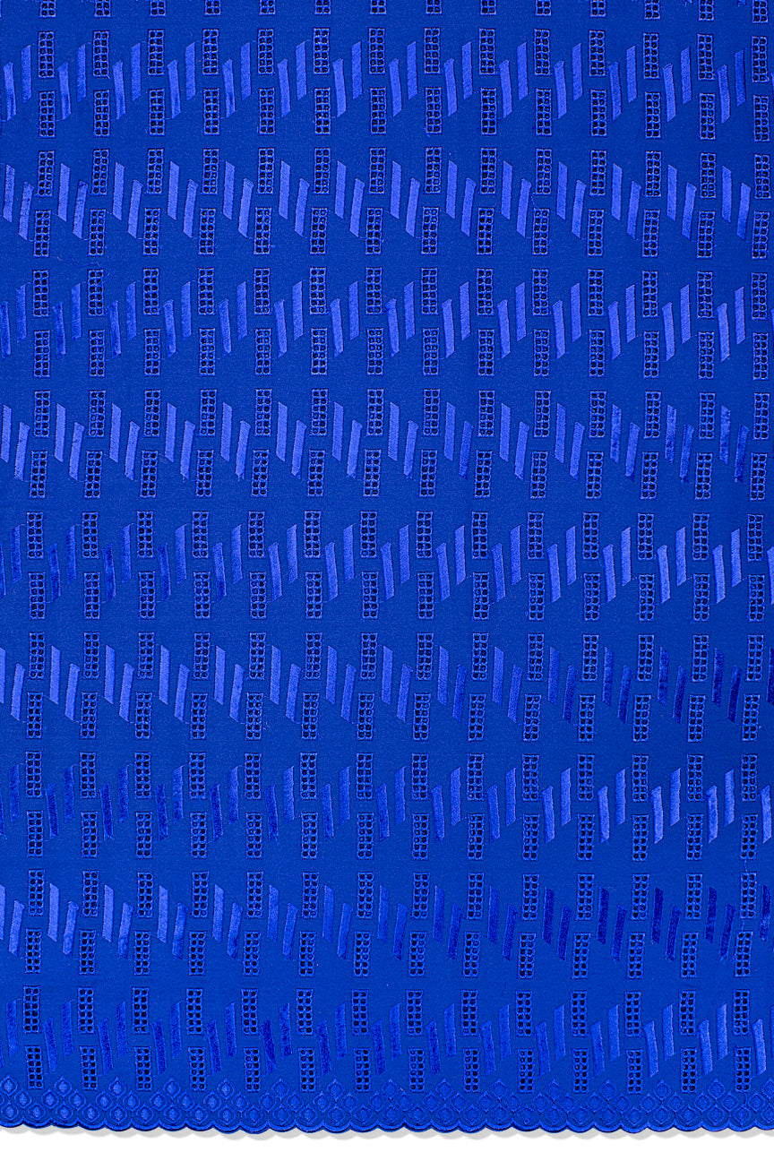 PLS380-RBL - High Quality Polished Cotton - Royal Blue