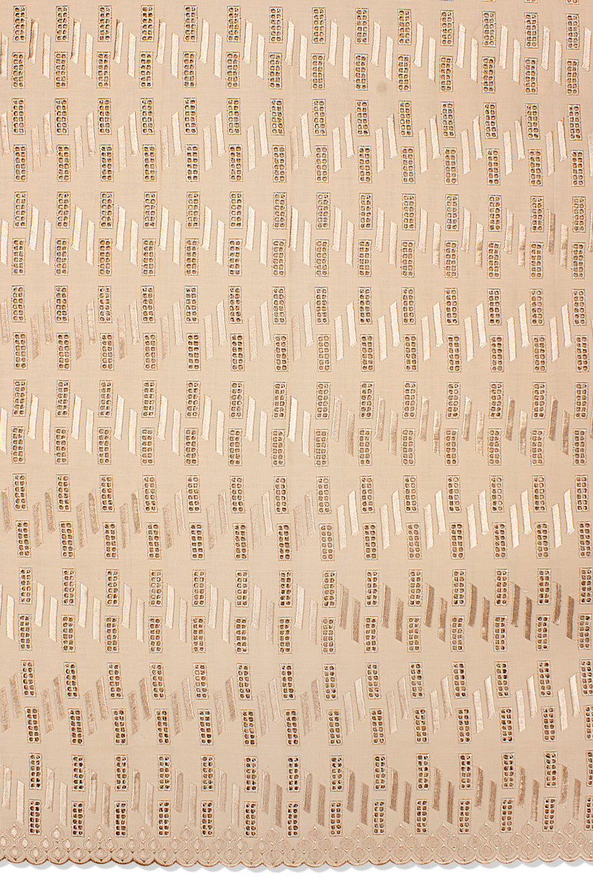 PLS380-STN - High Quality Polished Cotton - Stone
