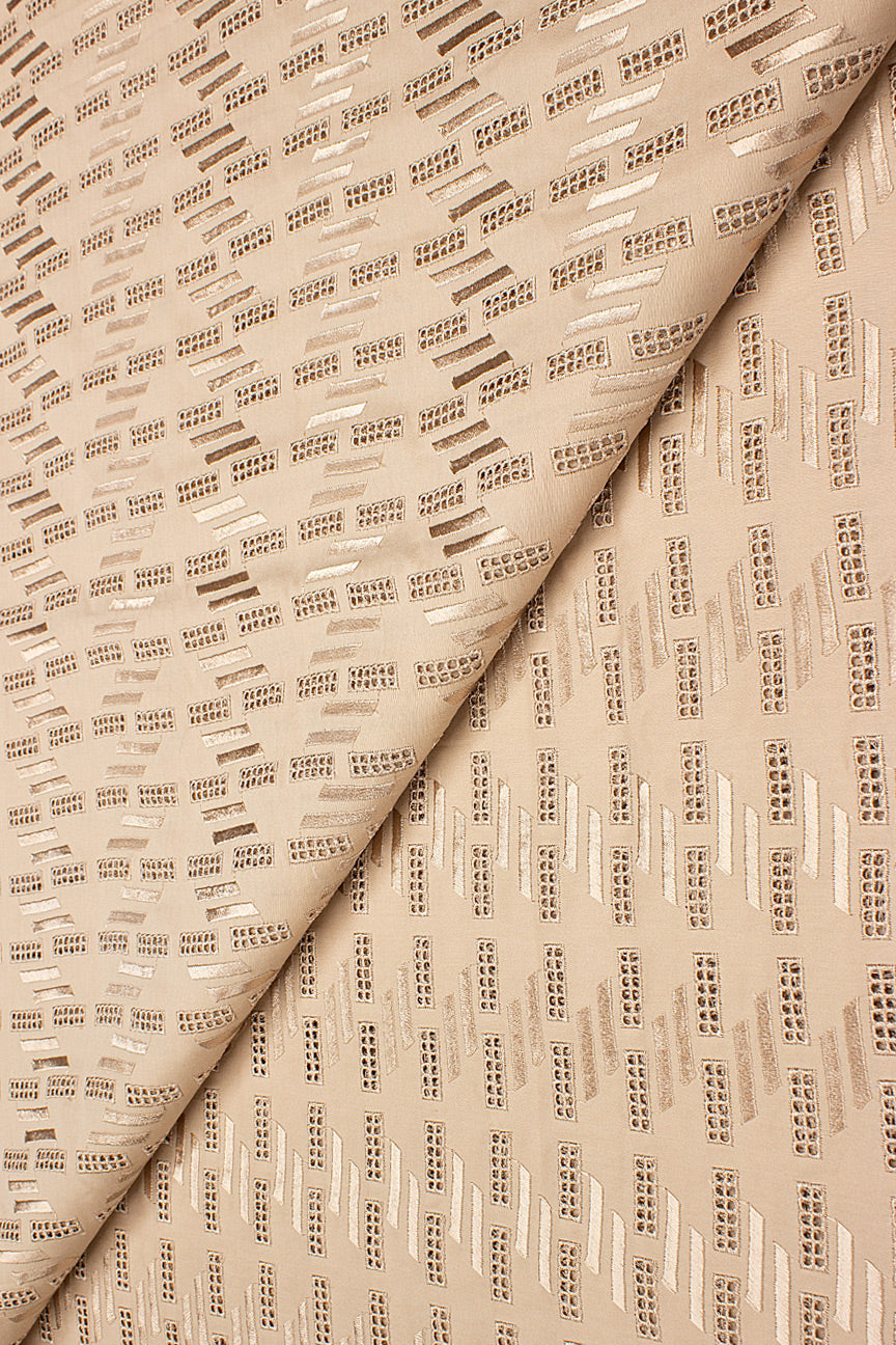 PLS380-STN - High Quality Polished Cotton - Stone