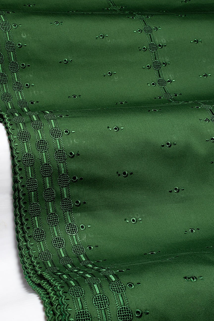 PLS384-FGN - High Quality Polished Cotton - Forest Green