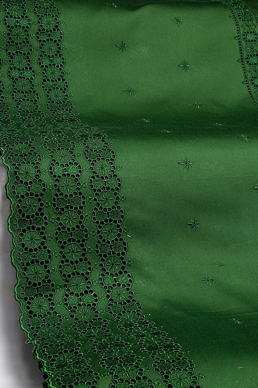 PLS385-FGN - High Quality Polished Cotton - Forest Green
