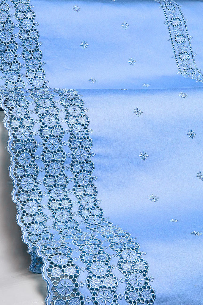 PLS385-LBL - High Quality Polished Cotton - Light Blue