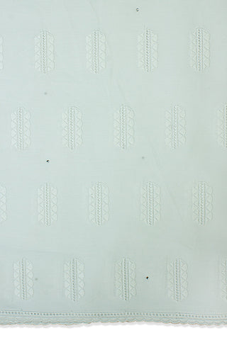 PQL004-WHT - High Quality Pique Cotton Lace - White