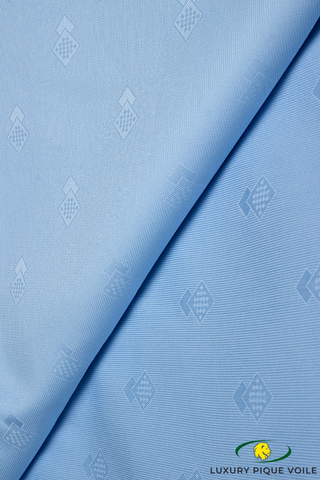 PQV003-SKB - Pique Voile - Sky Blue (5 yards)