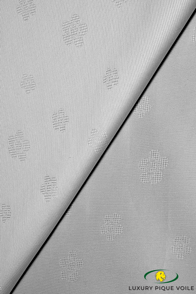 PQV006-GRY - Pique Voile - Grey (5 yards)