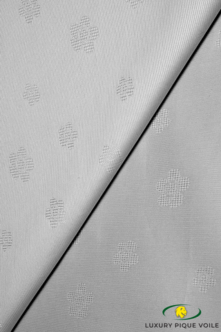 PQV006-GRY - Pique Voile - Grey (5 yards)