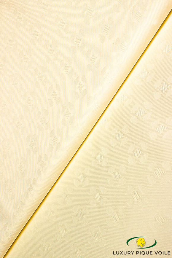 PQV007-CRM - Pique Voile - Cream (5 yards)