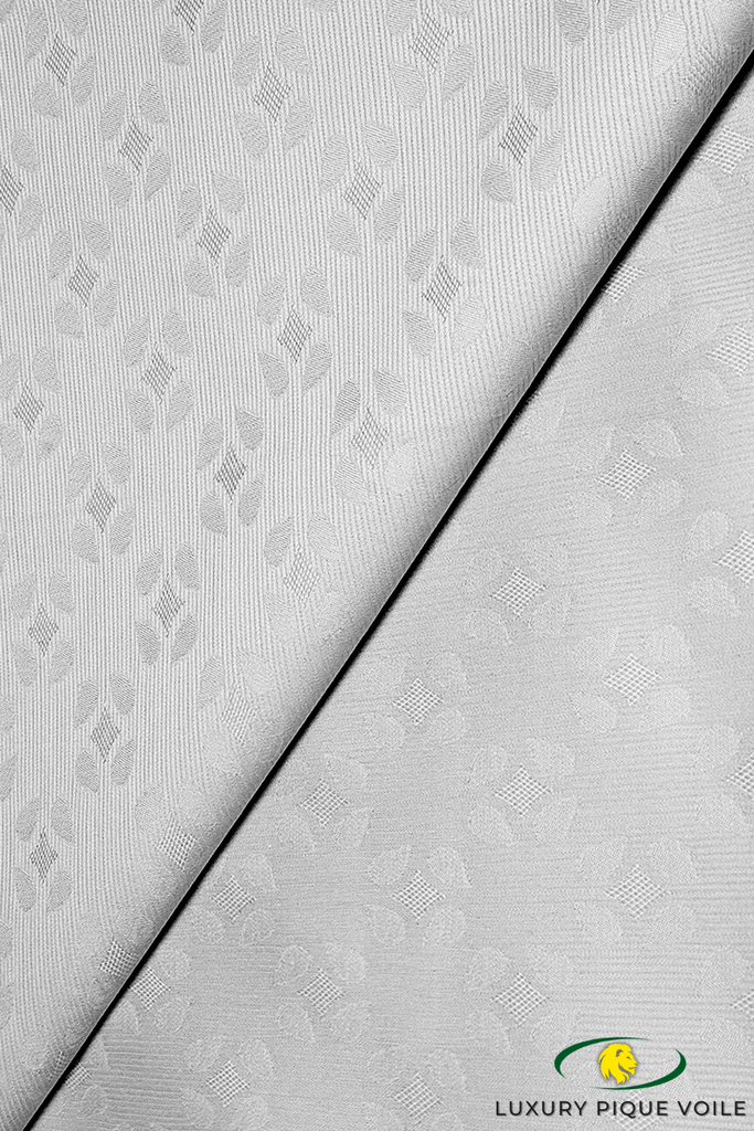 PQV007-GRY - Pique Voile - Grey (5 yards)