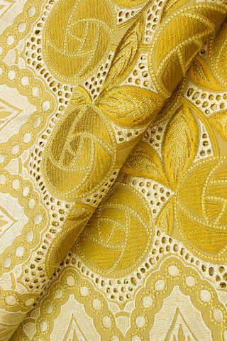 PSL039-GLD - Premier Swiss Voile Lace - Gold