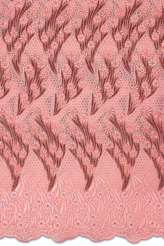 PSL066-PNK - Premier Swiss Net Lace - Pink