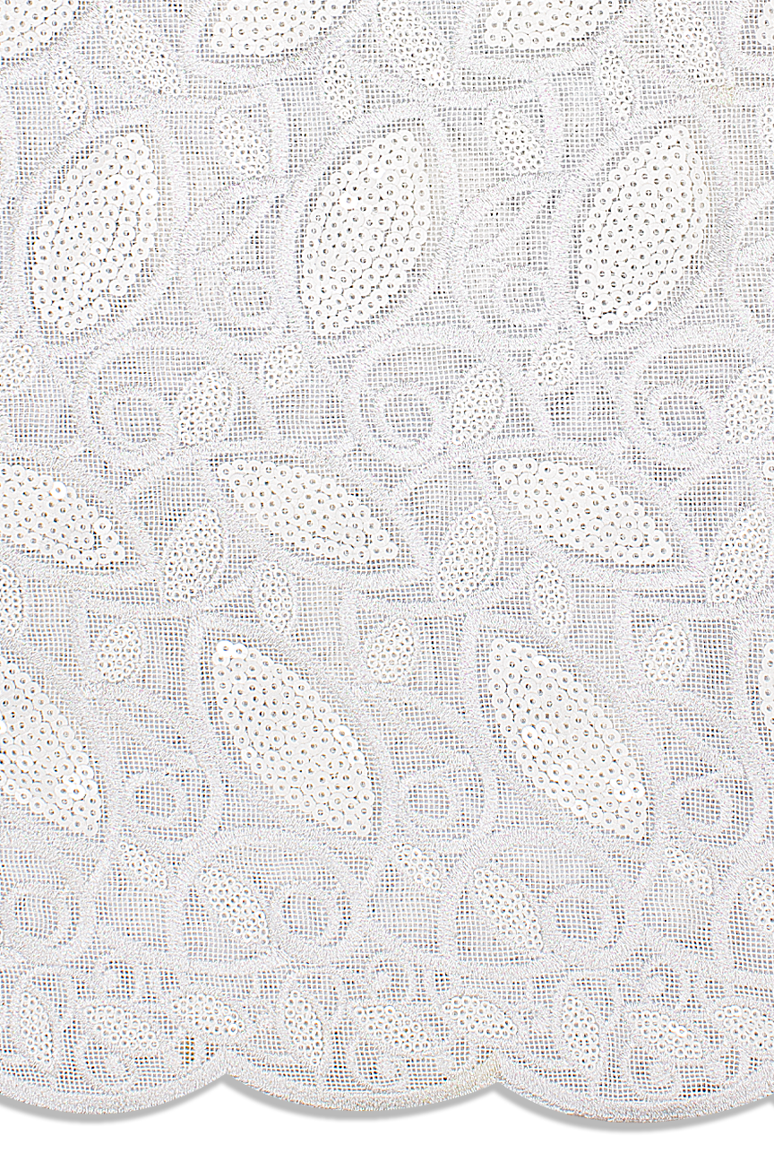 RMT368 - Big Sequined Lace (2 yards)