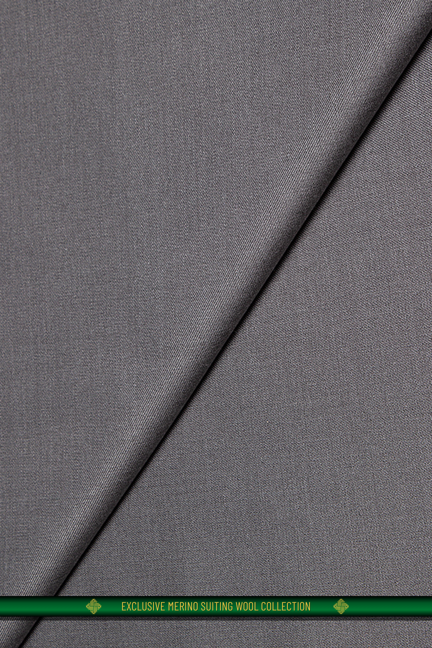 SWL002-ASH - Light Suiting Wool - Ash Grey
