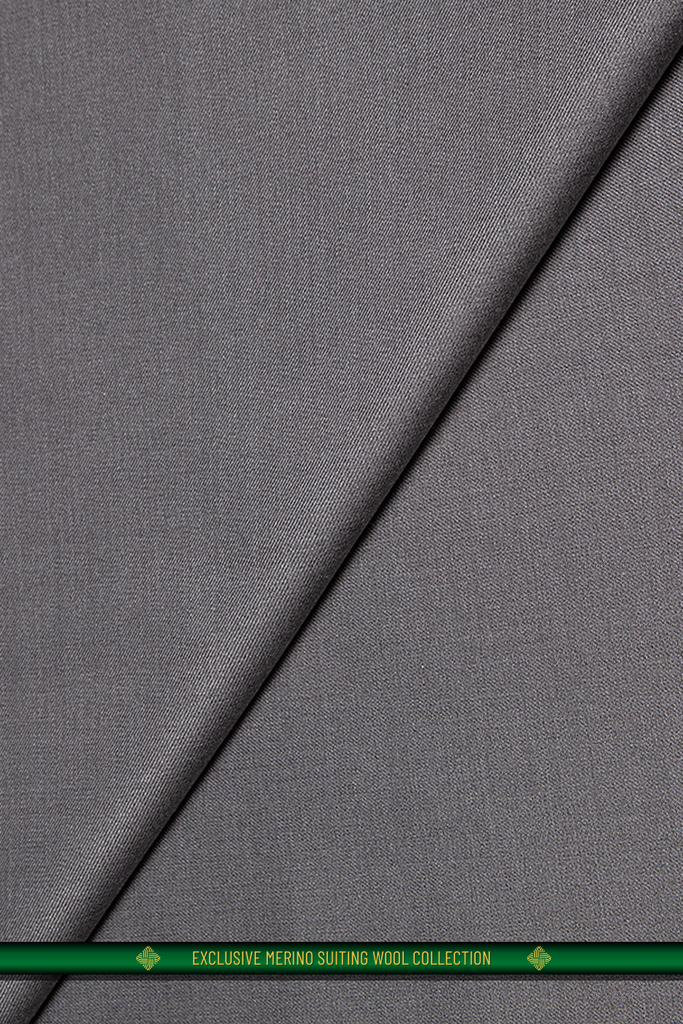 SWL002-ASH - Light Suiting Wool - Ash Grey