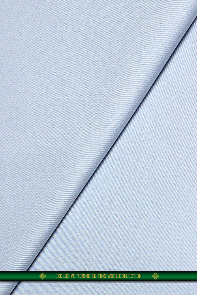 SWL002-BLU - Light Suiting Wool - Pale Blue
