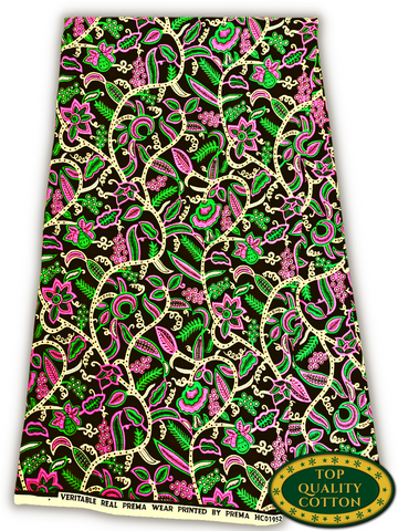 TQW104 - Top Quality Cotton Wax Print