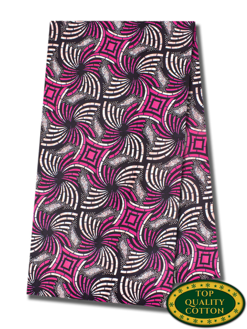 TQW122 - Top Quality Cotton Wax Print