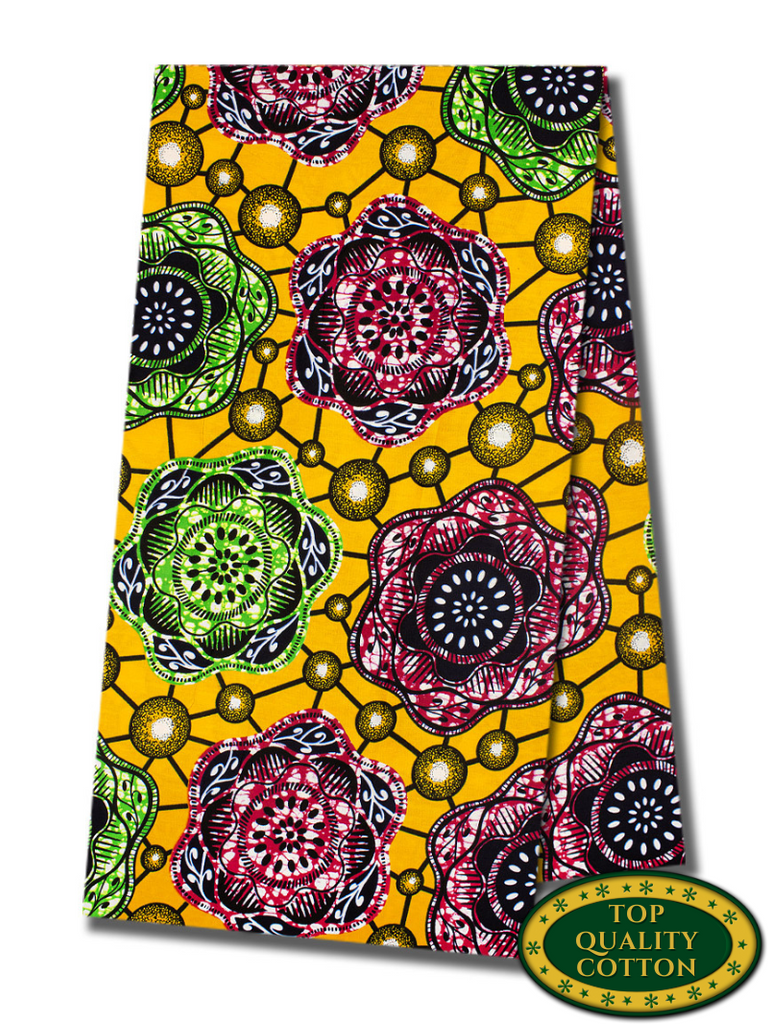 TQW129 - Top Quality Cotton Wax Print