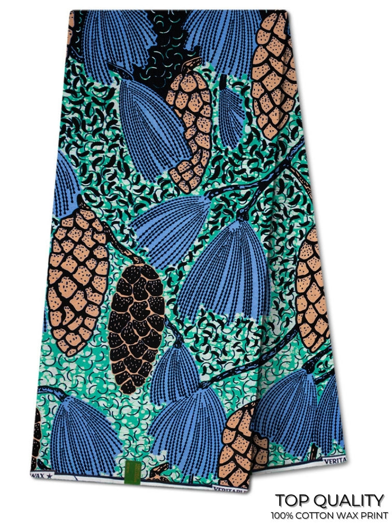 TQW139 - Top Quality Cotton Wax Print