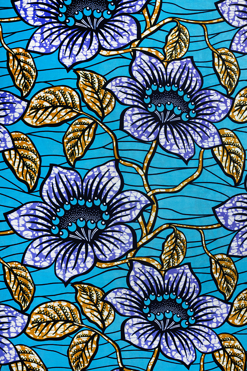 TQW145 - Top Quality Cotton Wax Print