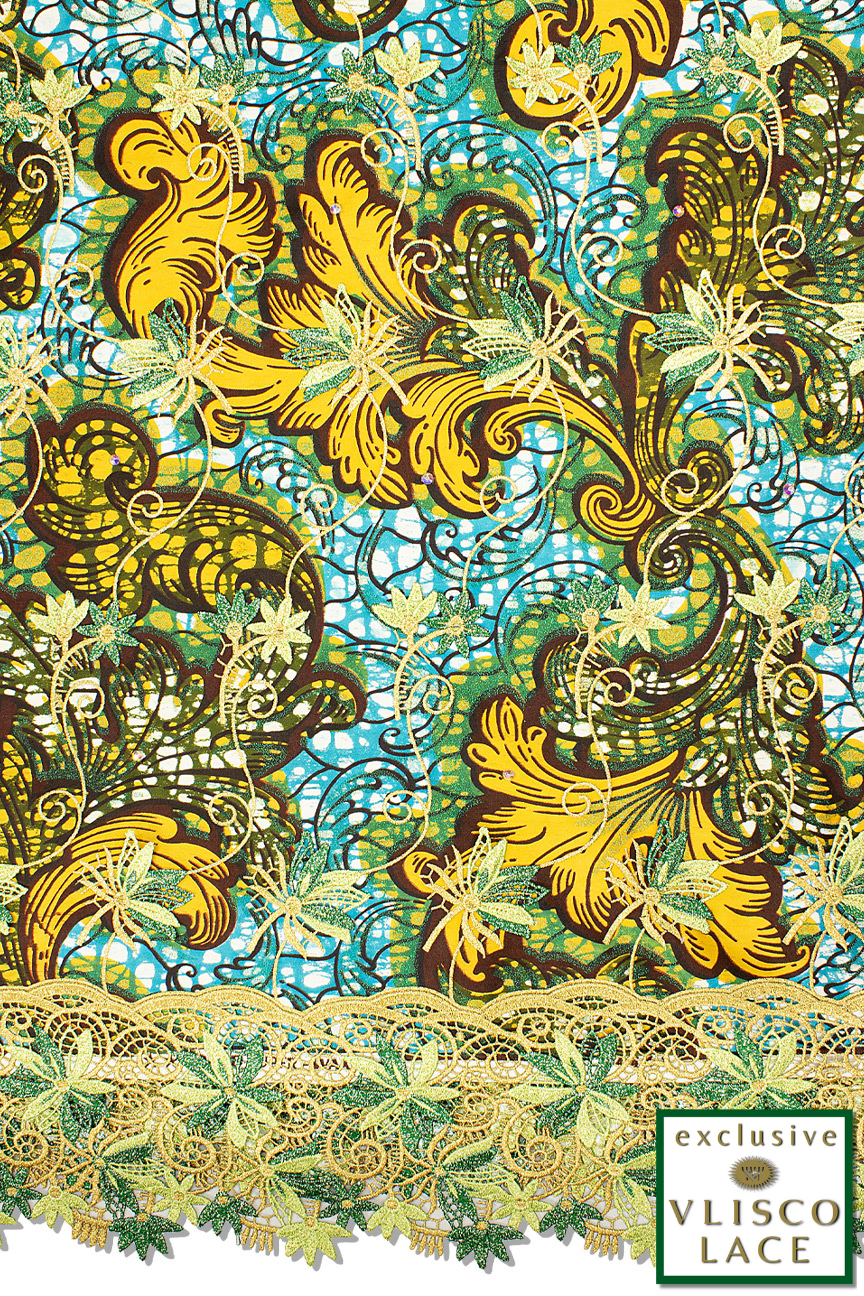 VLL189 - Exclusive Vlisco Grand Super Embroidered Lace
