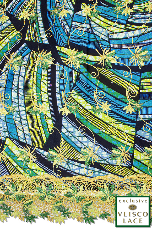 VLL190 - Exclusive Vlisco Grand Super Embroidered Lace