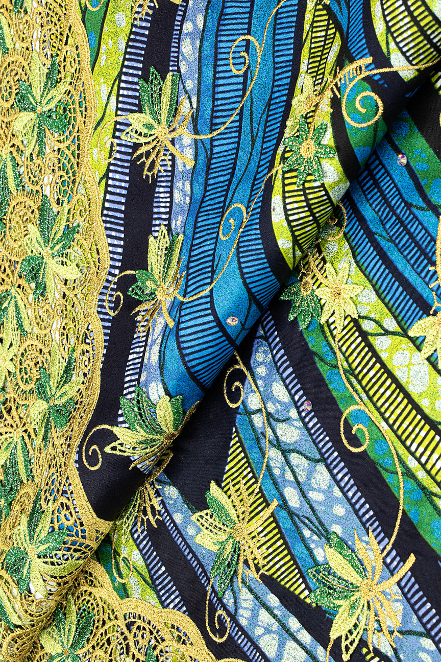 VLL190 - Exclusive Vlisco Grand Super Embroidered Lace