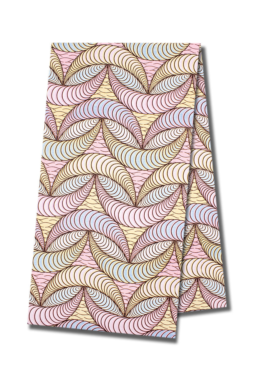 JHG361 - Julius Holland Metallic Wax Print