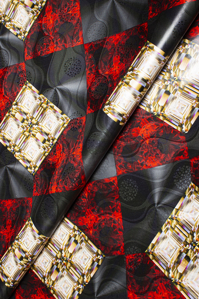 LDM075 - Lady Millionaire Bazin Riche (5 Yards)