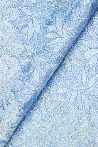 LFR237-SKB - French Lace - Sky Blue