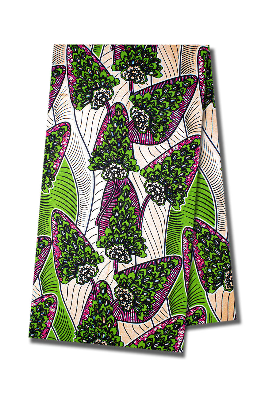 QWG065 - Top Quality Gold Wax Print