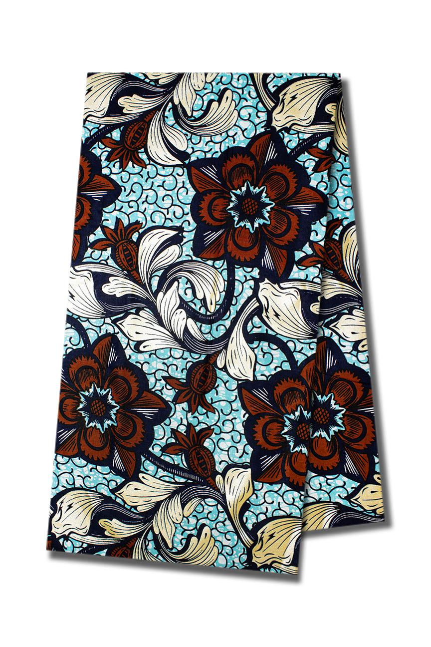 QWG056 - Top Quality Gold Wax Print