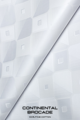 CNB002-WHT - Continental Brocade - White (5 yards)