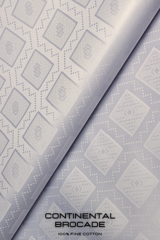 CNB005-ASH - Continental Brocade - Silver Ash (5 yards)