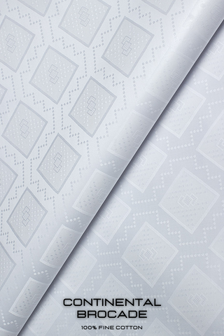 CNB005-WHT - Continental Brocade - White (5 yards)