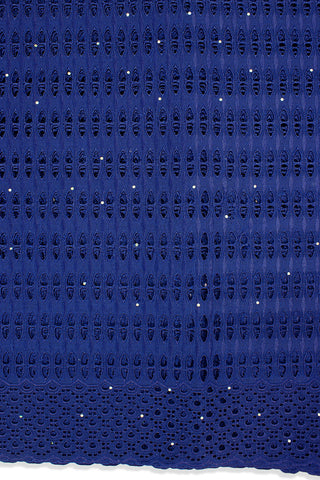 DRL006-NVB - Big Dry Lace - Navy Blue