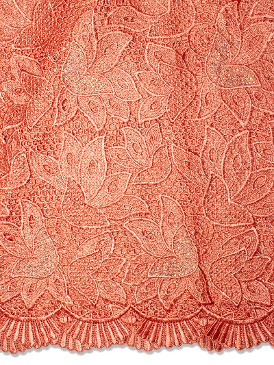 GPR063-PCH - Guipure Lace - Peach