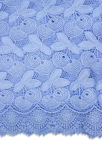 GPR071-SKB - Guipure Lace - Sky Blue