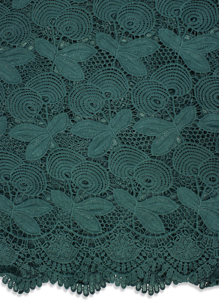 GPR071-TLG - Guipure Lace - Teal Green