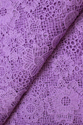 GPR072-LIL - Guipure Lace - Lilac